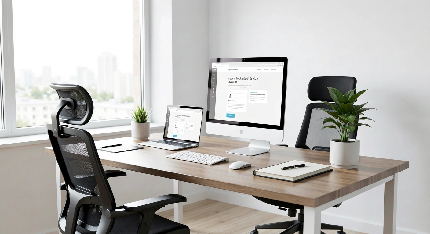 Professional workspace